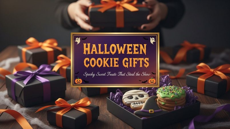 What makes Halloween cookie gifts special compared to candy