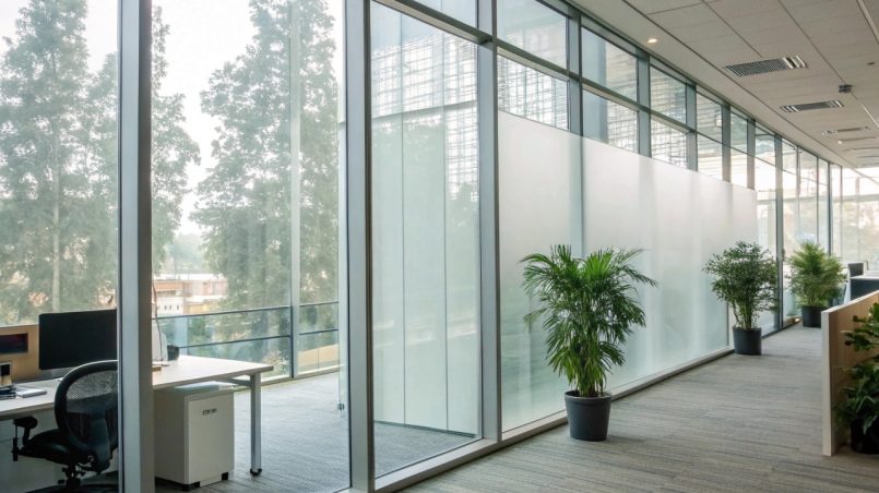 Boost workplace comfort and efficiency with office window films. Reduce glare, lower energy costs, and enhance privacy. Upgrade your corporate space today.