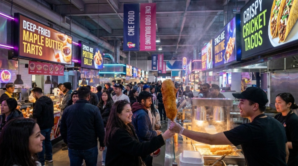 CNE Food Building 2026 deep-fried creations and fair food Toronto