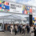 Who's Next Paris 2026 fashion trade show entrance at Paris Le Bourget